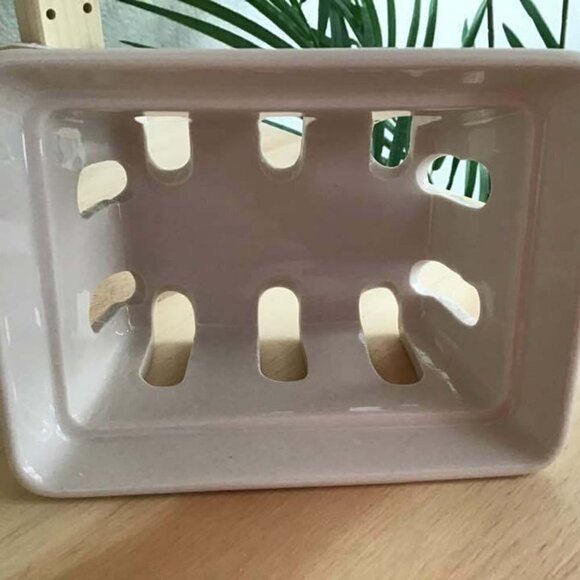 Beekman 1802 Ceramic Soap Dish & FIG LEAF palm size goat milk soap - BRA… - Picture 6 of 10